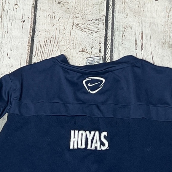 Georgetown Hoyas College Nike Dri - Fit Athletic Basketball Sports Shirt - Picture 4 of 6